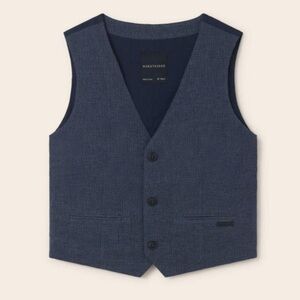 Size 16 Boys Mayoral Navy Blue Vest for Kids